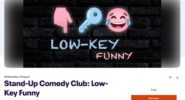 Stand-Up Comedy Club: Low-Key Funny